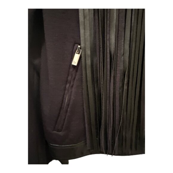 Black Fringe Moto Jacket - Size - Picture 6 of 11